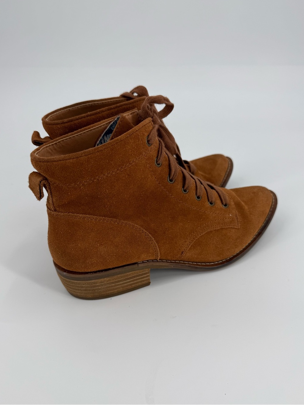 Dingo Suede Acres Lace-Up Bootie | Whiskey | 9M - Picture 2 of 7